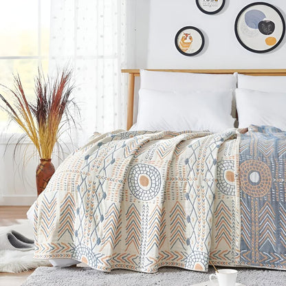 Plush Reversible Soft Throw Blanket - Halri