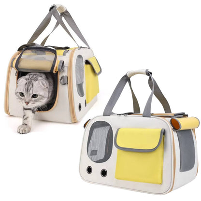 Portable Pet Crate for Cats and Small Pets - Halri