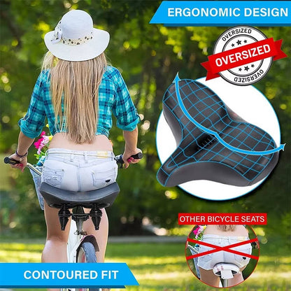 Ultra Soft Gel Bike Seat Cushion