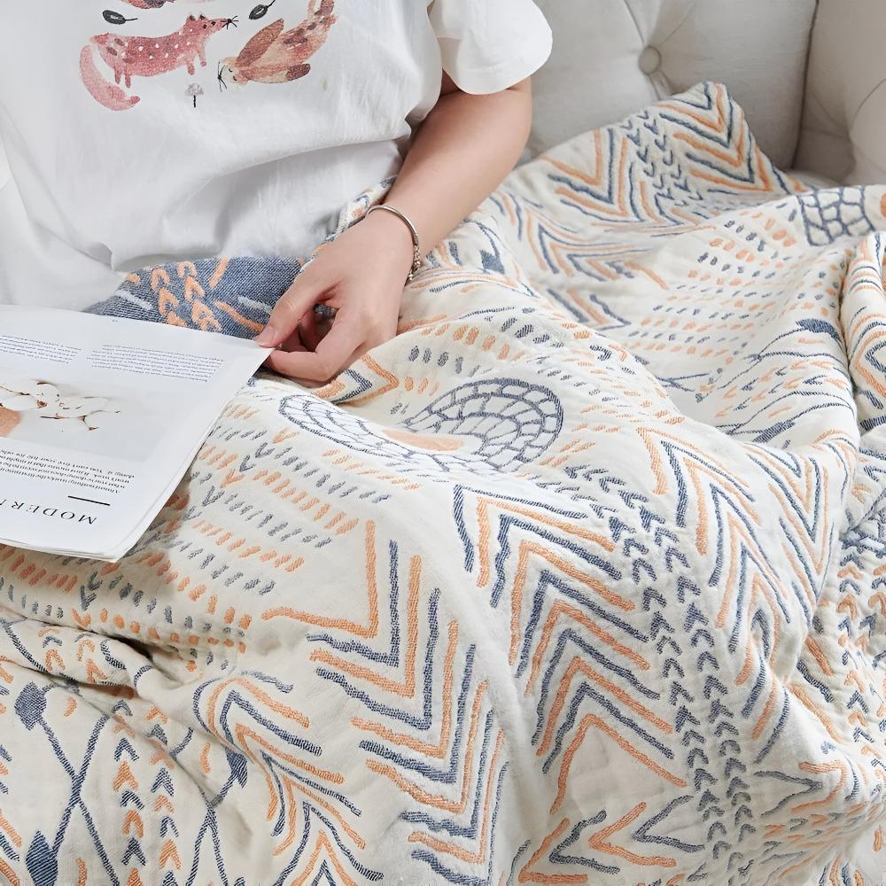 Plush Reversible Soft Throw Blanket