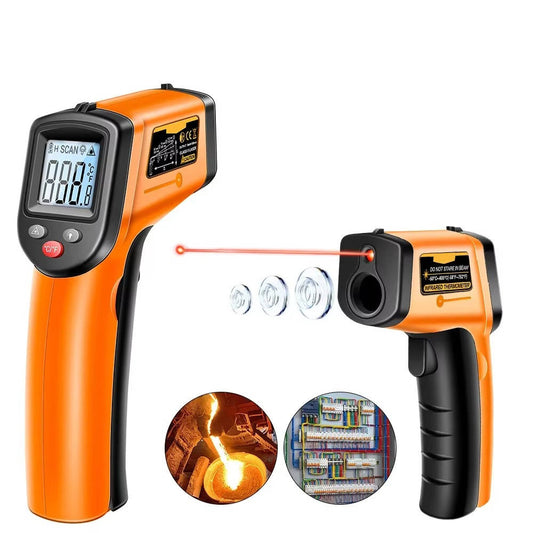 Accurate Digital Non Contact Thermometer Gun - Halri