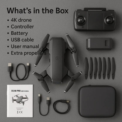 High Definition 4K Dual Camera WiFi Drone