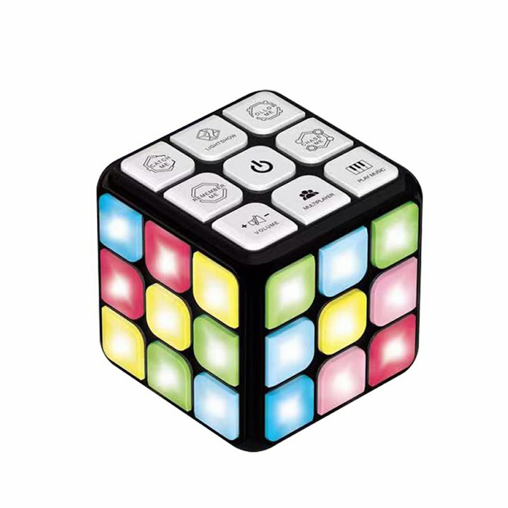 Colorful Sound Cube Lamp Toy - Halri