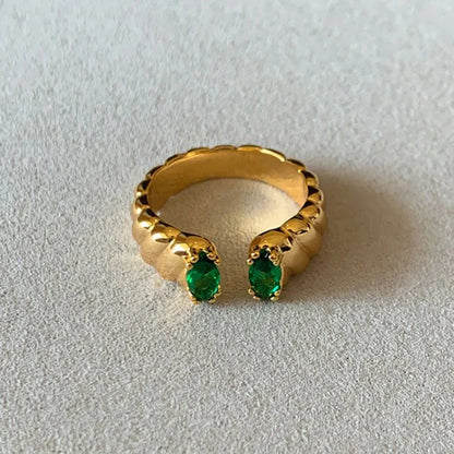 Luxury Double Diamond Stacking Rings - Halri