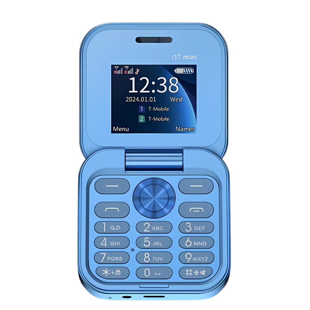Compact 2 Sim Flip Mobile Phone - Befez