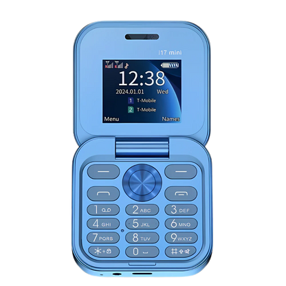 Compact 2 Sim Flip Mobile Phone - Befez