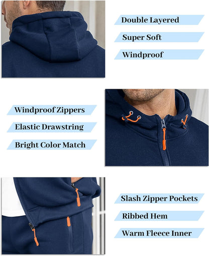 Soft Mens Athletic Jogger Suit