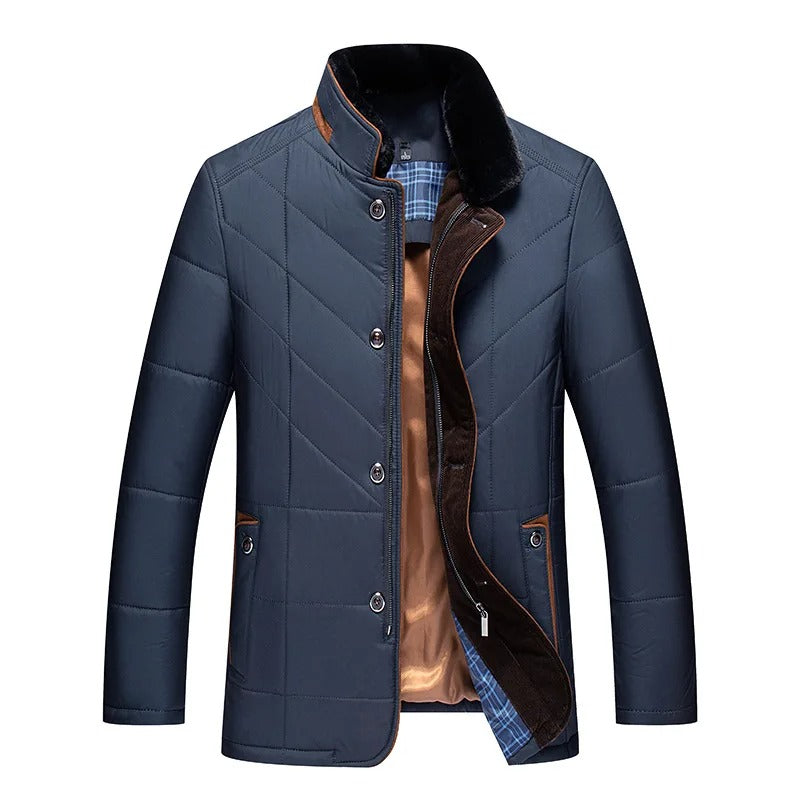 Thermal Men's Parka Coat - Warm Winter Outerwear