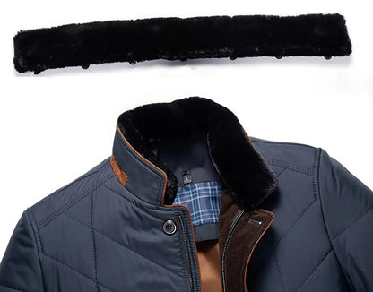 Thermal Men's Parka Coat - Warm Winter Outerwear