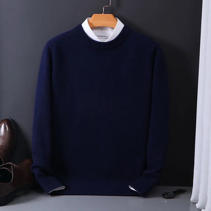 Classic Men's Soft Cashmere Sweater - Halri