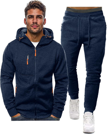Soft Mens Athletic Jogger Suit - Halri