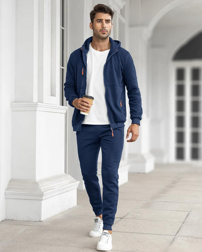 Soft Mens Athletic Jogger Suit