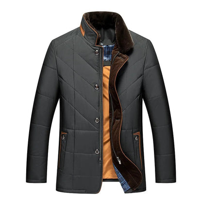 Thermal Men's Parka Coat - Warm Winter Outerwear