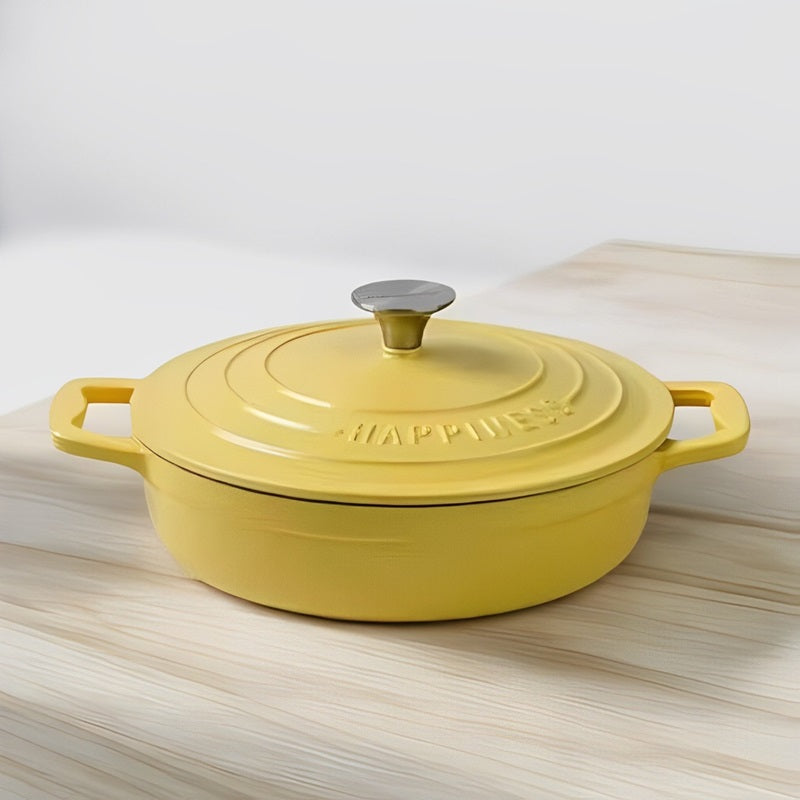 Premium Cast Iron Cooking Pot