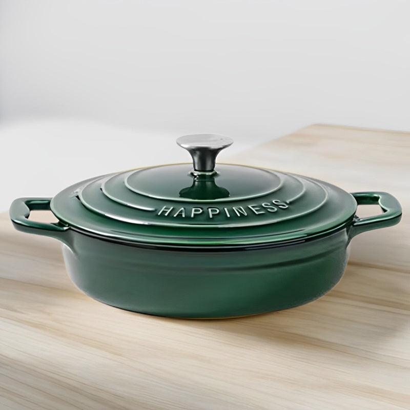 Premium Cast Iron Cooking Pot