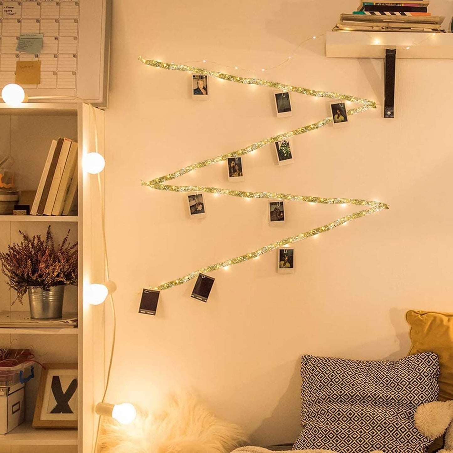 Festive Sparkle Christmas Tree Lamp - Halri