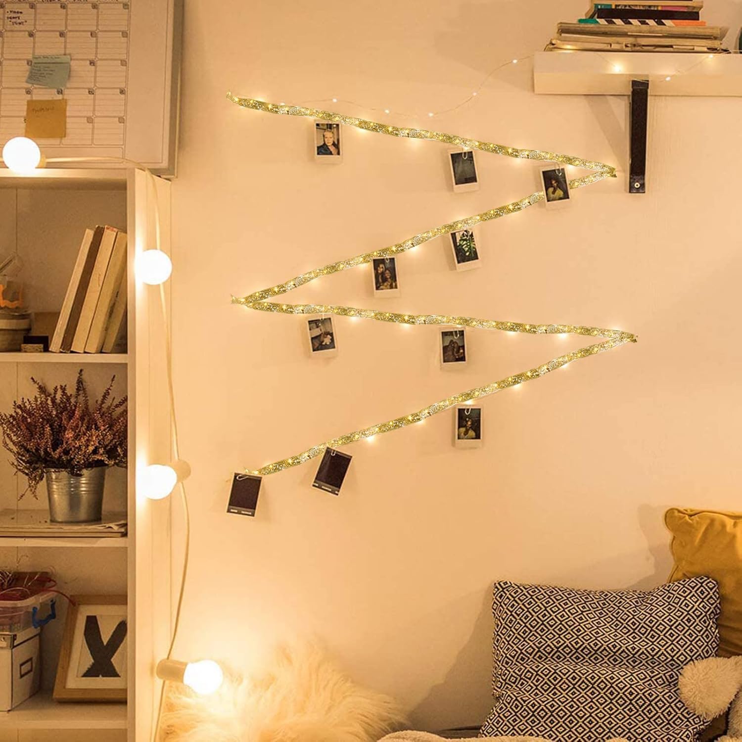 Festive Sparkle Christmas Tree Lamp - Halri