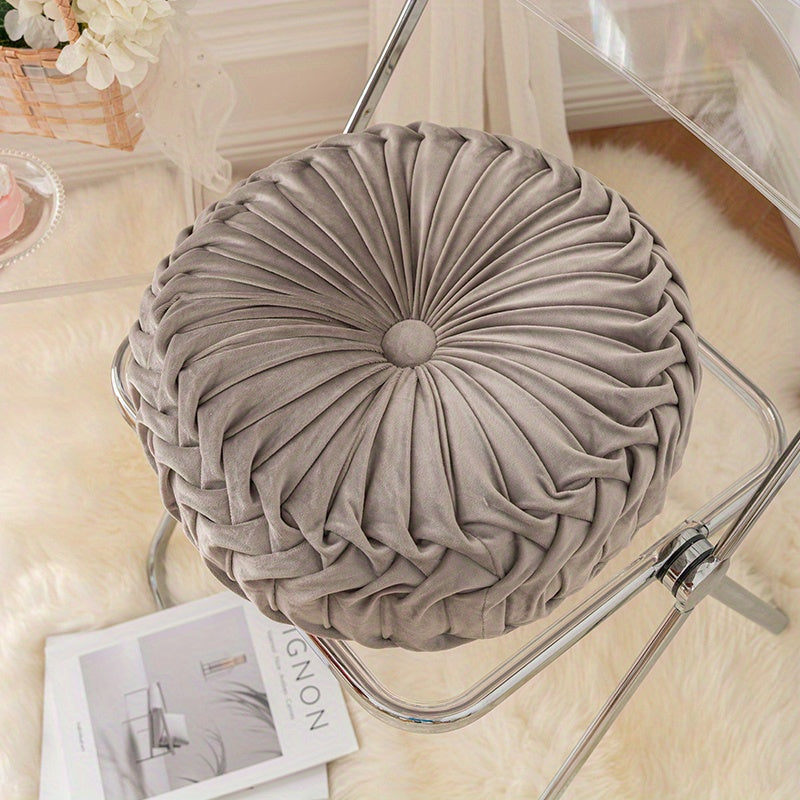 Soft Velvet Pumpkin Decor Cushion