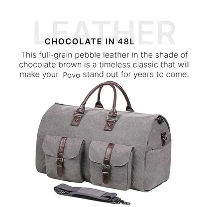 Versatile 3-in-1 Travel Duffle Backpack