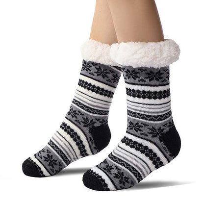 Cozy Plush Cashmere House Socks