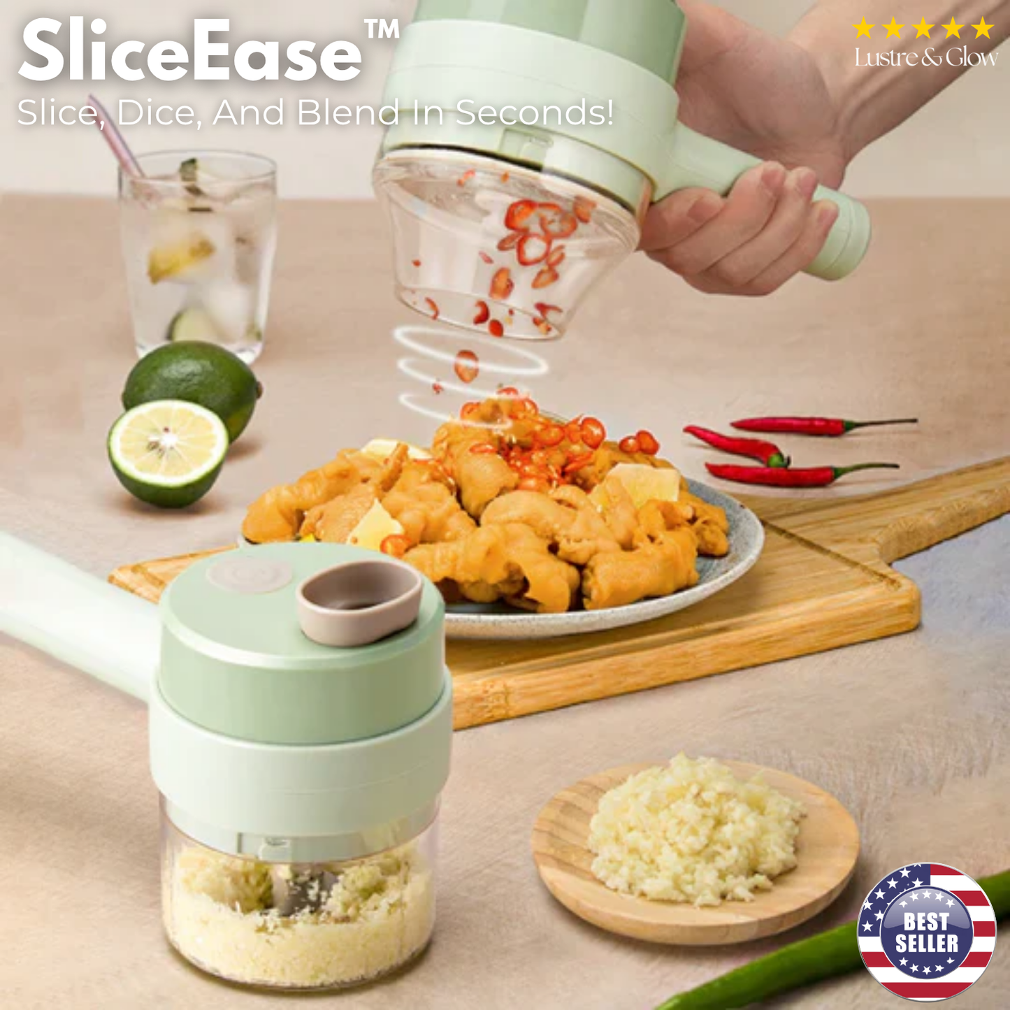 Fast TurboCut Pro Food Chopper - Halri