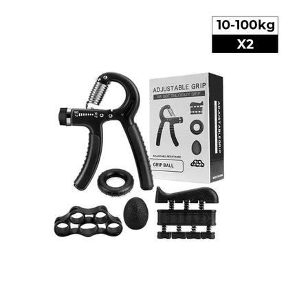 Compact Hand Grip Exerciser Set (5 Piece)