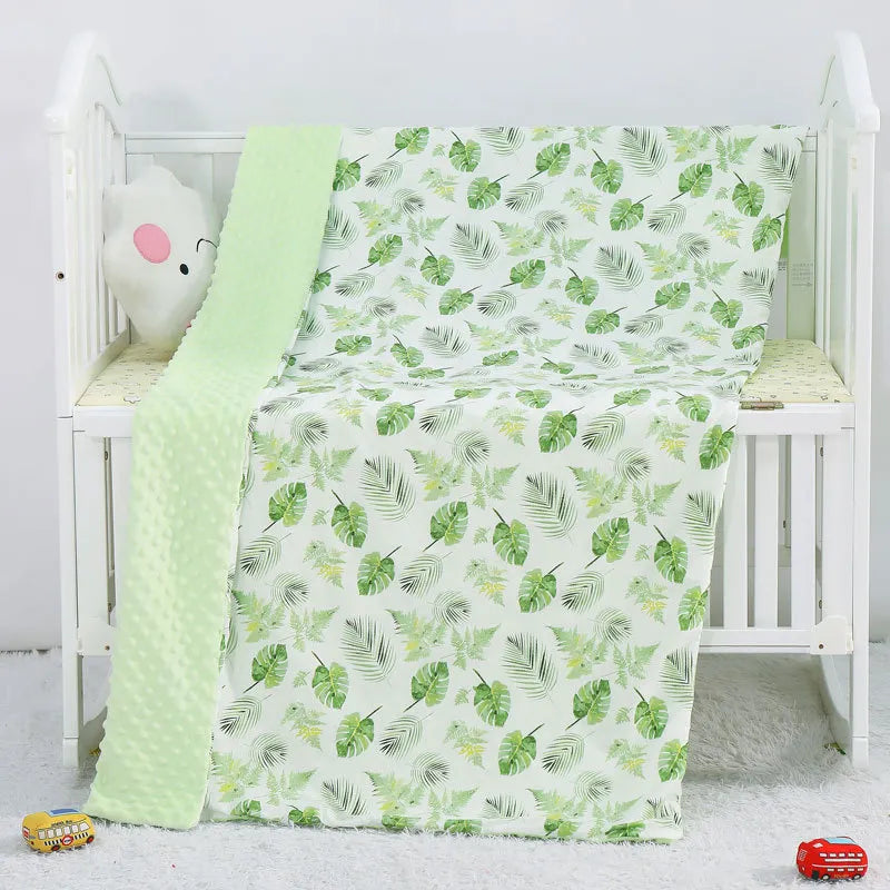 Plush Baby Throw Blanket