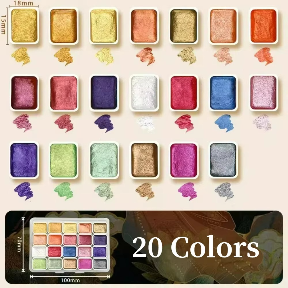 Vibrant Artistic Color Marker Set - Halri