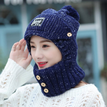 Warm Winter Hat and Scarf Set for Women - Halri