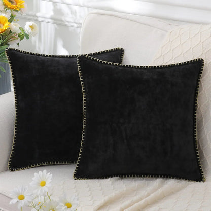 Plush Fleece Velvet Pillow Cover