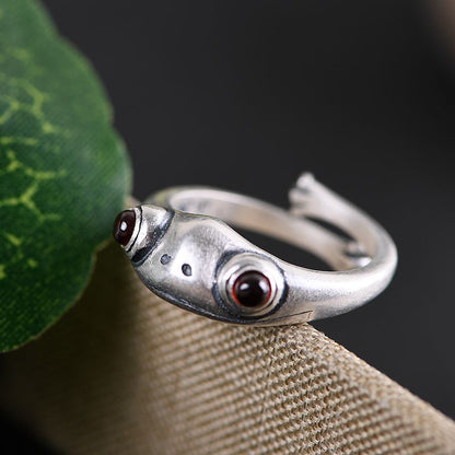 Classic Cat Lady Ring Adjustable Zinc Alloy Band