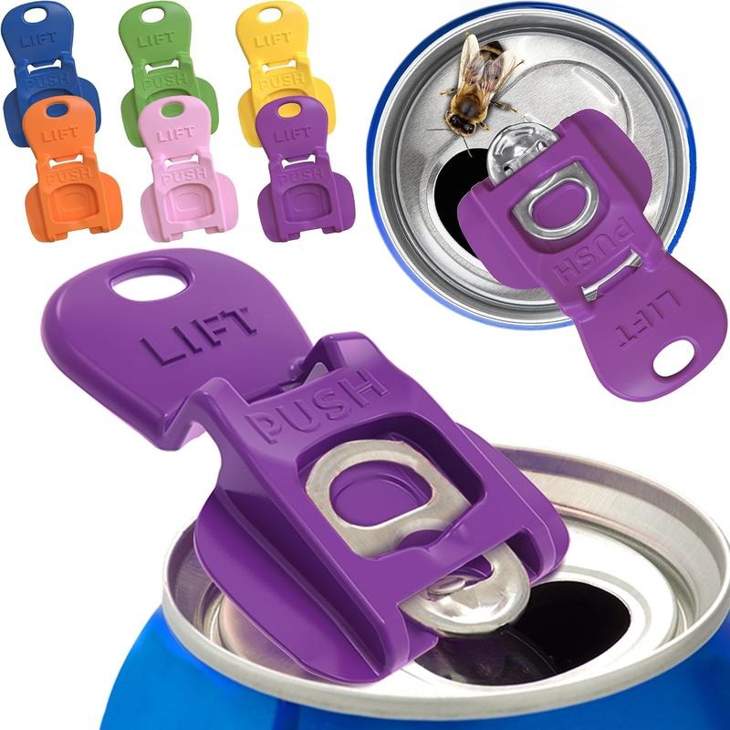 Easy Drink Can Cover with Lid Opener & Spill Stopper - Halri