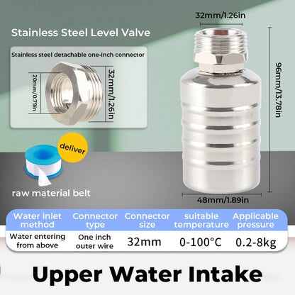 Compact 304 SS Auto Float Ball Valve - Halri