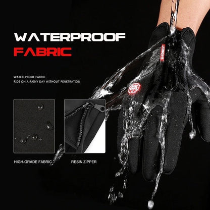 Warm Weatherproof Insulated Winter Gloves - Halri
