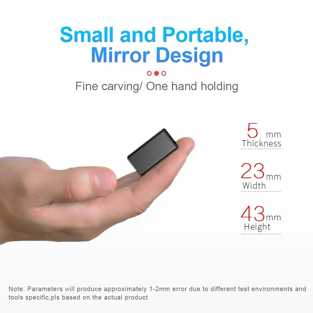 Small Handsfree Digital Voice Recorder