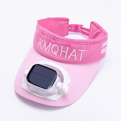 Cooling Outdoor Sun Hat with Built-in Fan