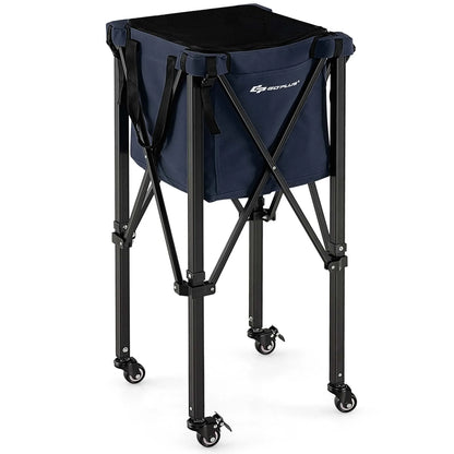 Collapsible Tennis Ball Collector Cart