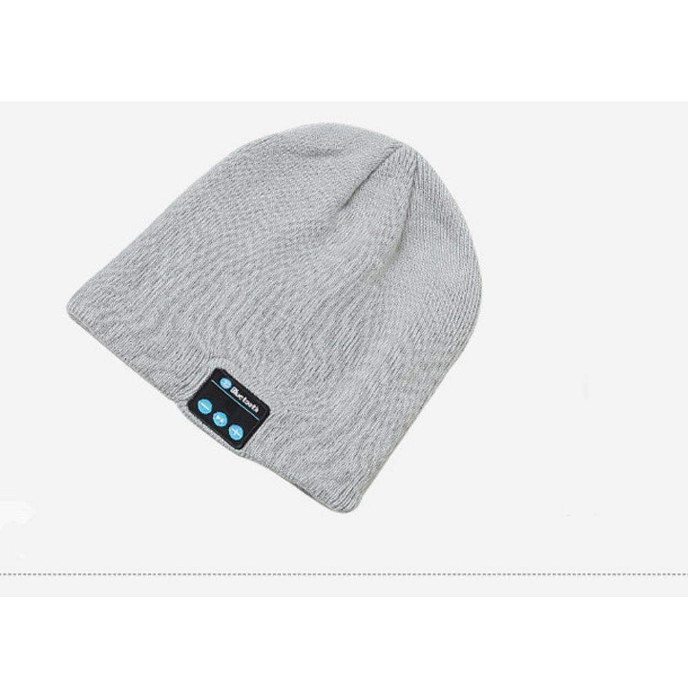Warm Beanie Hat with Bluetooth Wireless Earphones and Mic