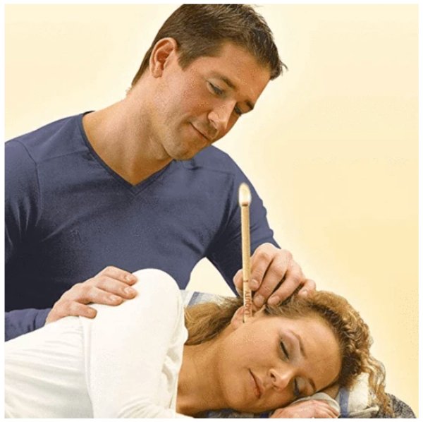Calming Ear Wax Removal Candle for Home Use