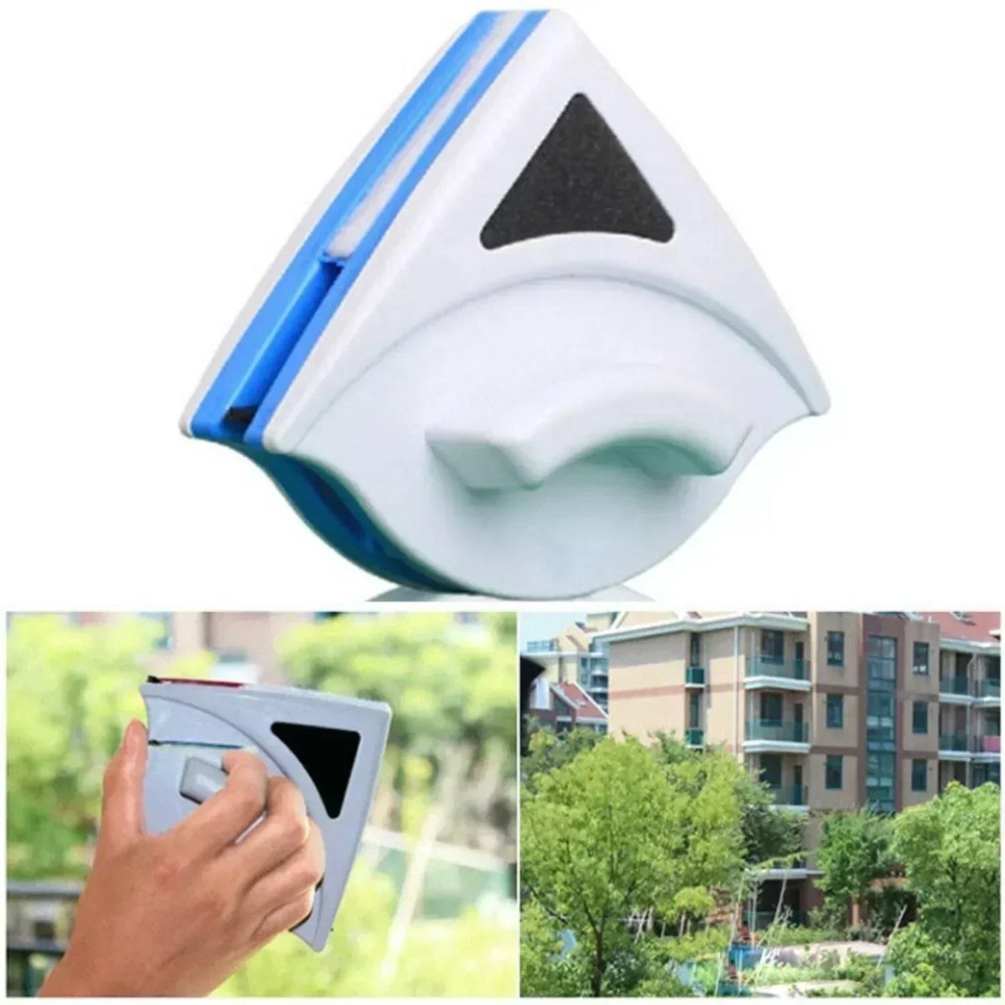 Easy Reach Window Cleaner for Tall Glass Surfaces