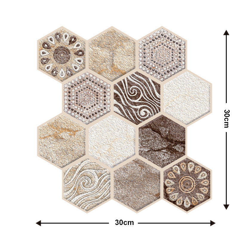 Sticky 3D Wall Tiles