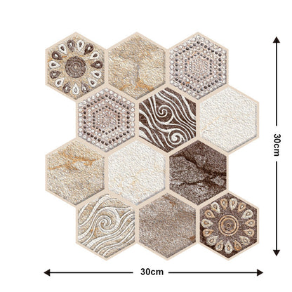 Sticky 3D Wall Tiles