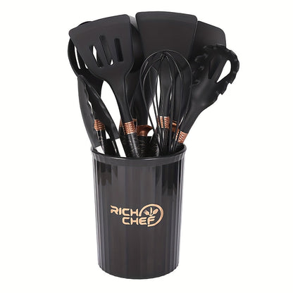Deluxe Silicone Kitchen Utensil Set