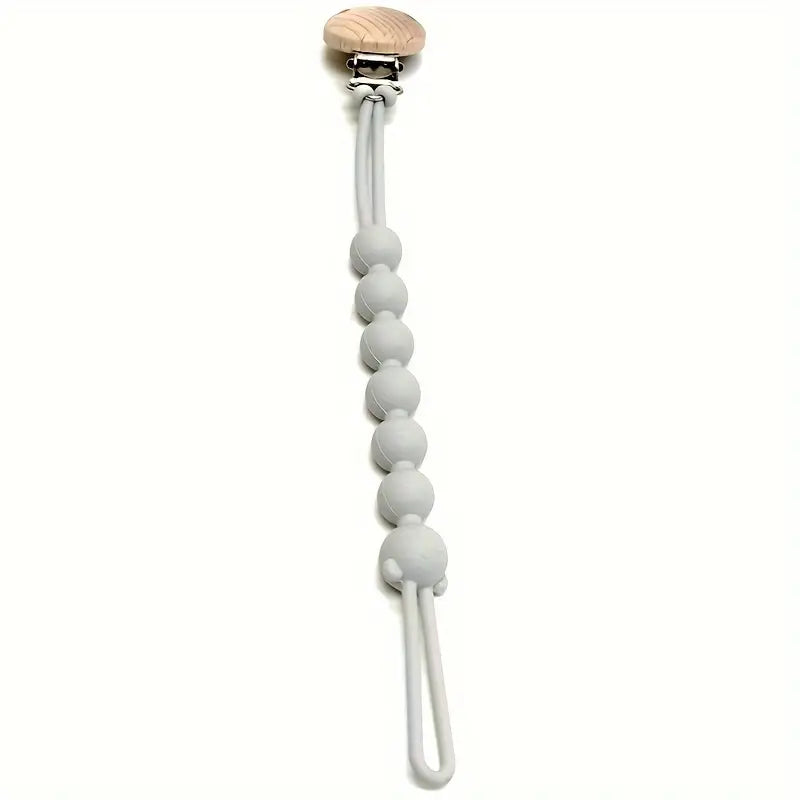 Soft Bear Baby Pacifier Clip Chain