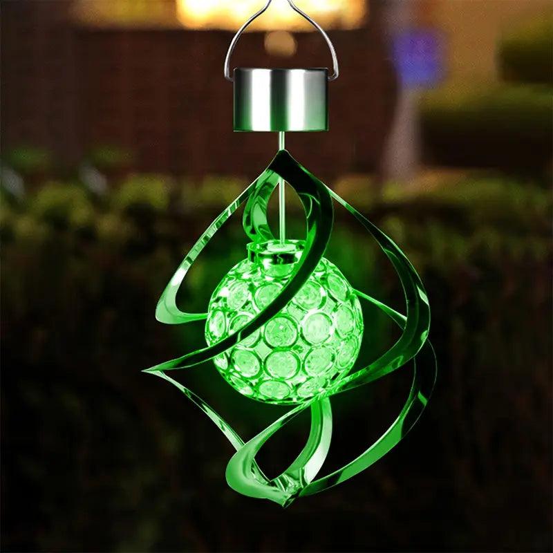 Outdoor Solar Color Changing Wind Chime Lamp - Halri