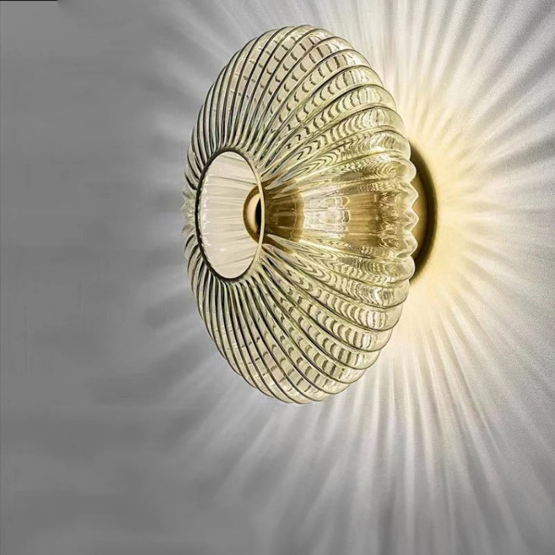 Stylish Glass Wall Light for Modern Home Decor