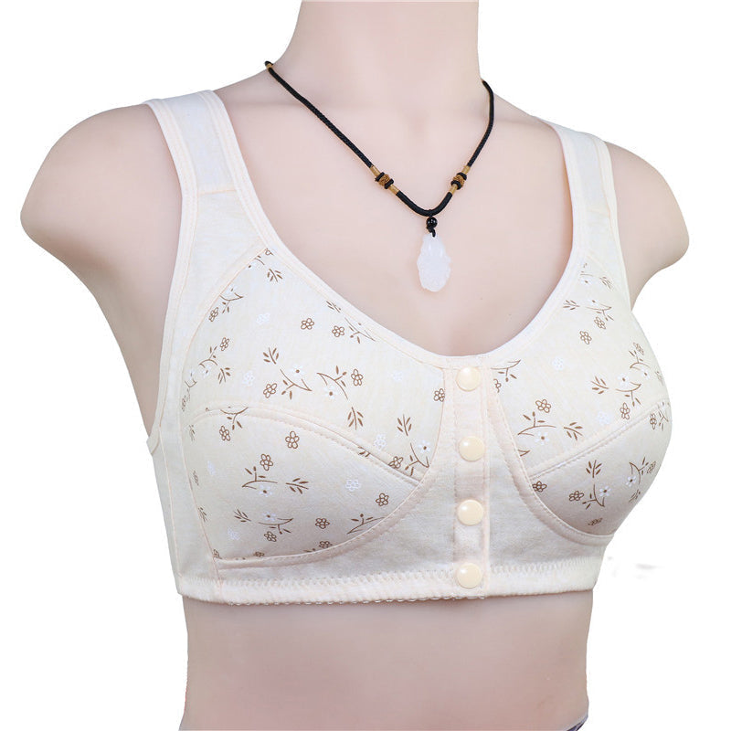 Soft Front Closure Wireless Bra