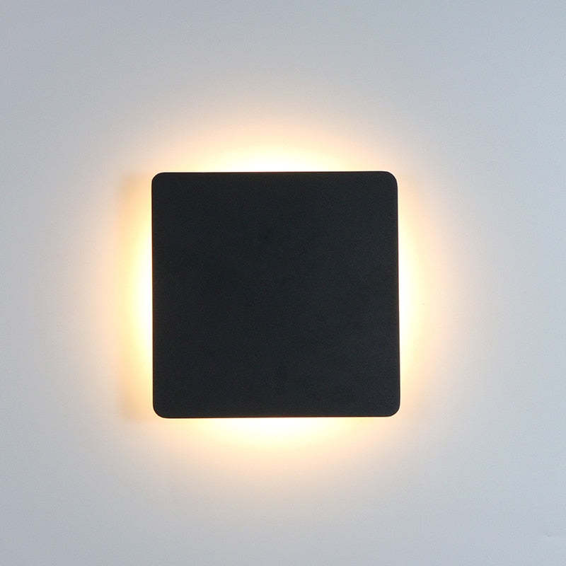 Slim Outdoor LED Wall Light Up Down Exterior Lamp