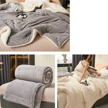 Plush Reversible Shaggy Area Rug