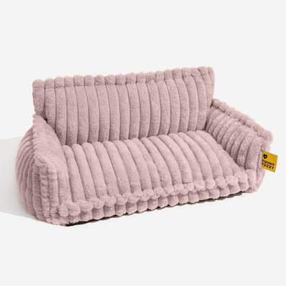 Cozy Pet Couch - Washable Plush Dog Bed